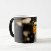 Zee Kapitein Zwart/Wit 11 oz Morfende Mok (Voorkant links)