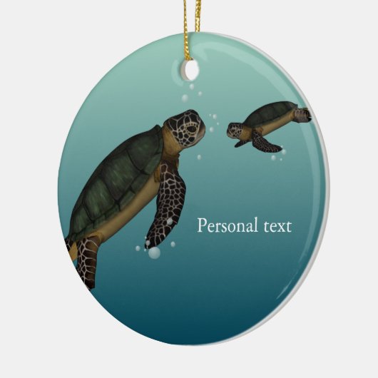 Zee Keramisch Ornament (Links)