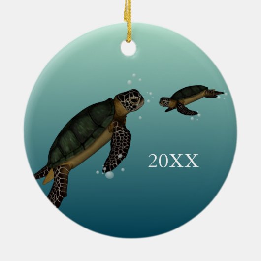 Zee Keramisch Ornament (Achterkant)