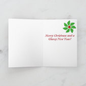 Zee kerstkaart feestdagen kaart (Binnen)