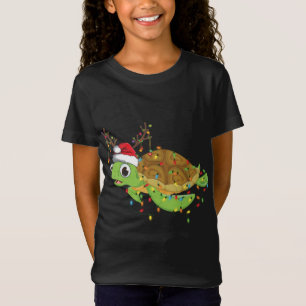 Zee Kerstmis met gevlekte schimmels T-shirt