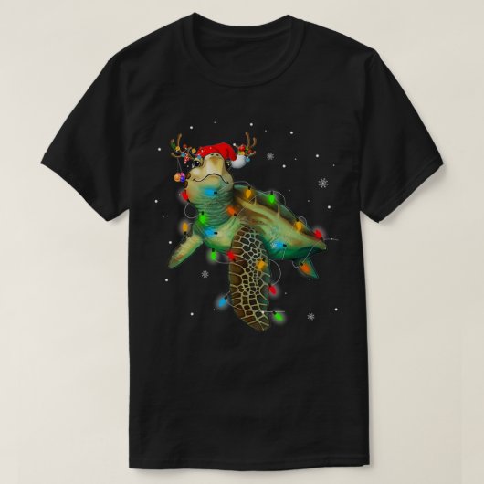 Zee Kerstmis met gevlekte schimmels T-shirt (Design voorkant)
