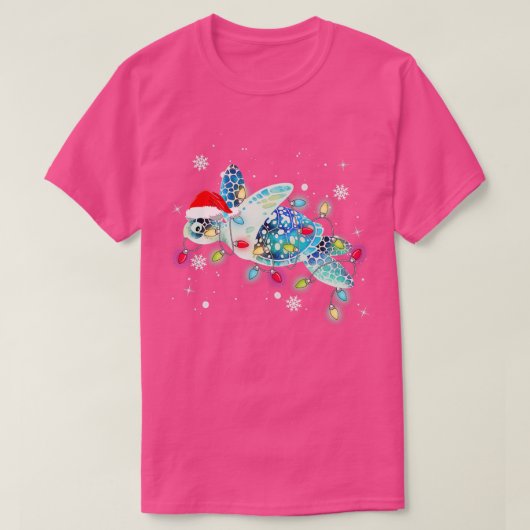 Zee Kerstmis met gevlekte schimmels T-shirt (Design voorkant)
