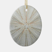 Zee kerstversiering in Urchin Keramisch Ornament (Rechts)