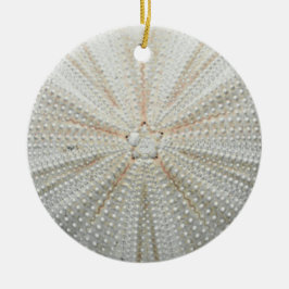 Zee kerstversiering in Urchin Keramisch Ornament