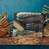 Zee Komkommer ... Yaowarat Market Food Fotoplaat (Zijkant)