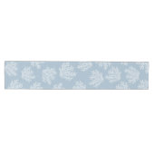 Zee Koraal Silhouet | Nevelig Blauw Medium Tafelloper (Horizontaal)