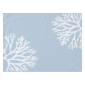 Zee Koraalsilhouettes (Weathered Blue) Tafelkleed (Voorkant (Horizontaal))