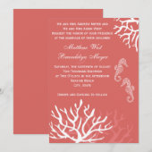 Zee Koraalweddenschappen Kaart (Voorkant / Achterkant)