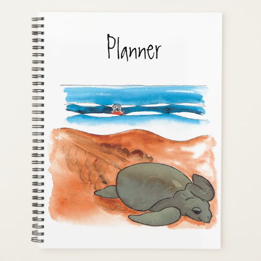 Zee Kortstondige kever Planner (Voorkant)