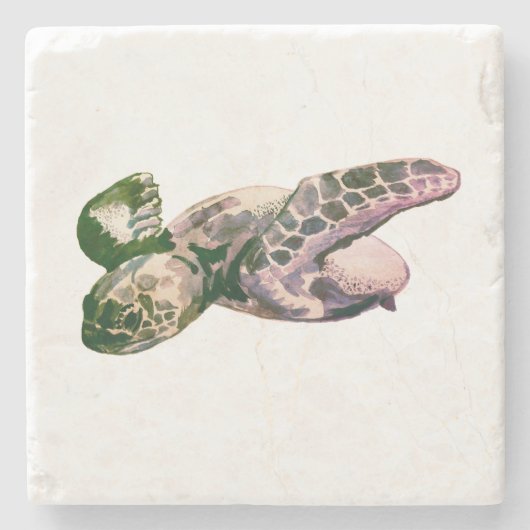 Zee Kortstondige Onderzetter (Voorkant)