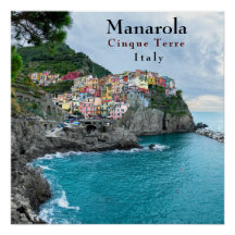 Zee Kust Cinque Terre Manarola Italië