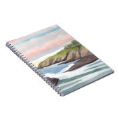 Zee Kust | Kust Watercolor Schilderij Notitieboek (Rechterzijde)