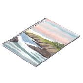 Zee Kust | Kust Watercolor Schilderij Notitieboek (Linkerzijde)