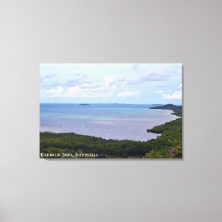 Zee kust strand landschap reis fotografie canvas afdruk