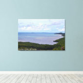 Zee kust strand landschap reis fotografie canvas afdruk (Insitu (Houten vloer))