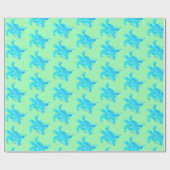 Zee Kustafraappapier voor de  Cadeaupapier (Vlak)