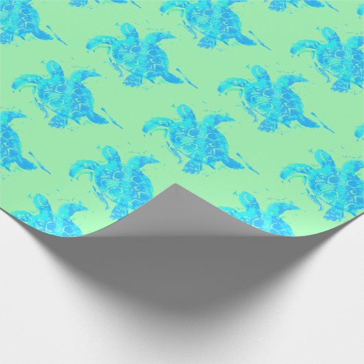 Zee Kustafraappapier voor de Cadeaupapier (Hoek)