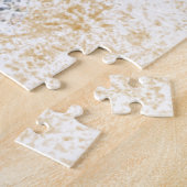 Zee Kustschildpad Geschilderd strand thema Legpuzzel (Zijkant)