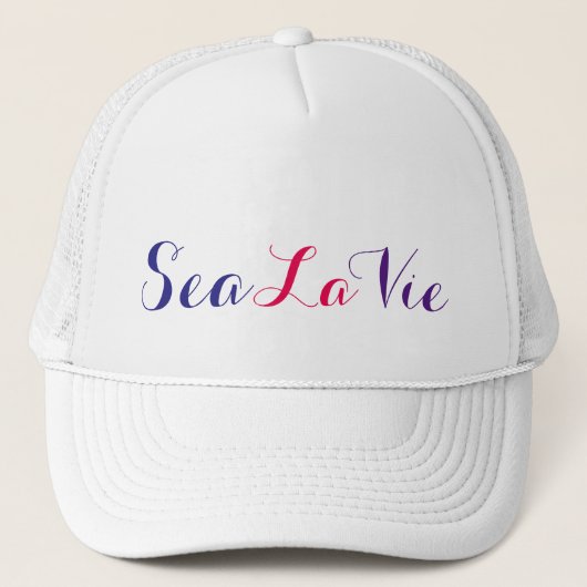 zee la vie trucker strand pet (Voorkant)