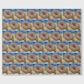 zee lamprey close-up cadeaupapier (Vlak)