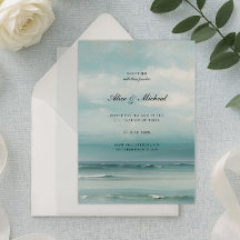 Zee Landscape Wedding Invitation