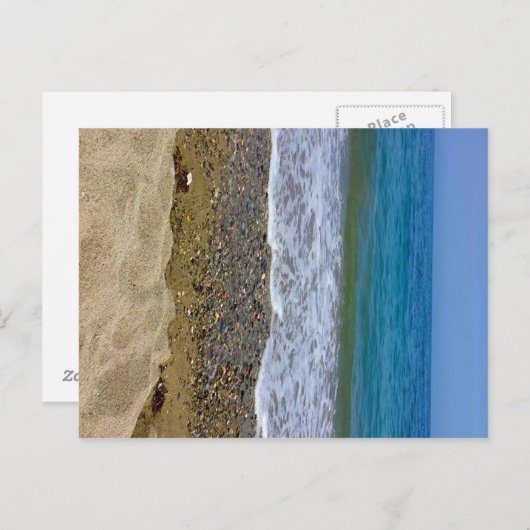 Zee landschap briefkaart (Voorkant / Achterkant)