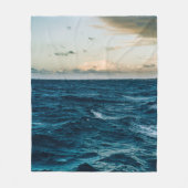  Zee landschap Fleece Deken (Voorkant)