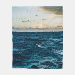 Zee landschap Fleece Deken