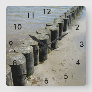 Zee Landschap Oceaan Strand Wandklok