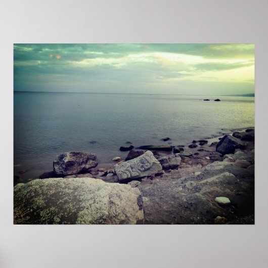 Zee Landschap, Poster fotografie (Voorkant)