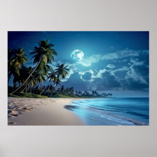 Zee Landschapsmeditatie Serene Tranquil Poster