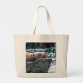 Zee leeuw in de herrijzingsbaai, Alaska Grote Tote Bag (Achterkant)