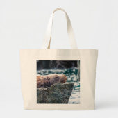 Zee leeuw in de herrijzingsbaai, Alaska Grote Tote Bag (Voorkant)