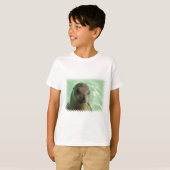 Zee leeuw met visachtig Kind T-shirt (Voorkant volledig)