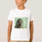 Zee leeuw met visachtig Kind T-shirt (Voorkant)