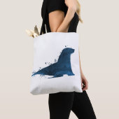 Zee leeuw tote bag (Dichtbij)