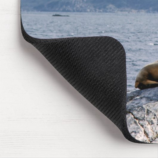 Zee leeuwen in het beagle kanaal - Argentinië Muismat (Hoek)