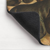  Zee leeuwen op strand, zeedier Muismat (Hoek)