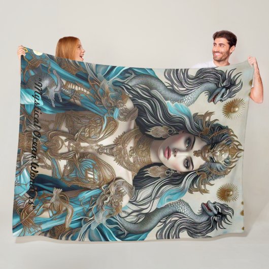 "Zee Legende Verhalen" Fleece Deken (In situ)