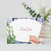 Zee leven dank u kaart (Staand voorkant)