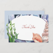 Zee leven dank u kaart (Voorkant / Achterkant)