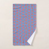 Zee leven nautische print bad handdoek (Handdoek)