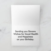 Zee Levensduur Grote lettersoort Kaart op zaterdag (Binnen)