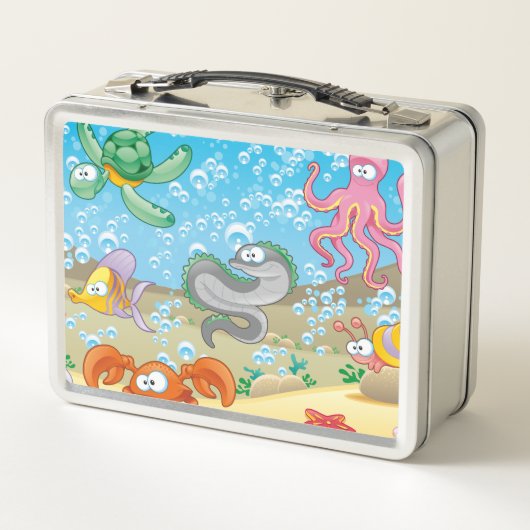 Zee Levensduur Roestvrije doos (Achterkant)