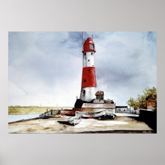 Zee Licht Poster (Voorkant)