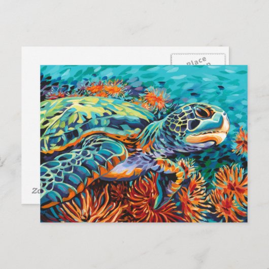 Zee Lieverd I Briefkaart (Voorkant / Achterkant)