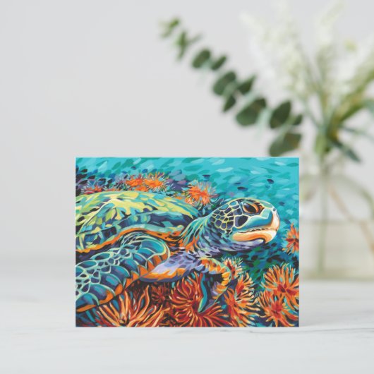 Zee Lieverd I Briefkaart (Staand voorkant)