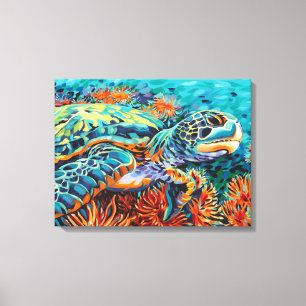 Zee Lieverd I Canvas Afdruk