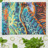 Zee Lieverd I Theedoek (Gevouwen)